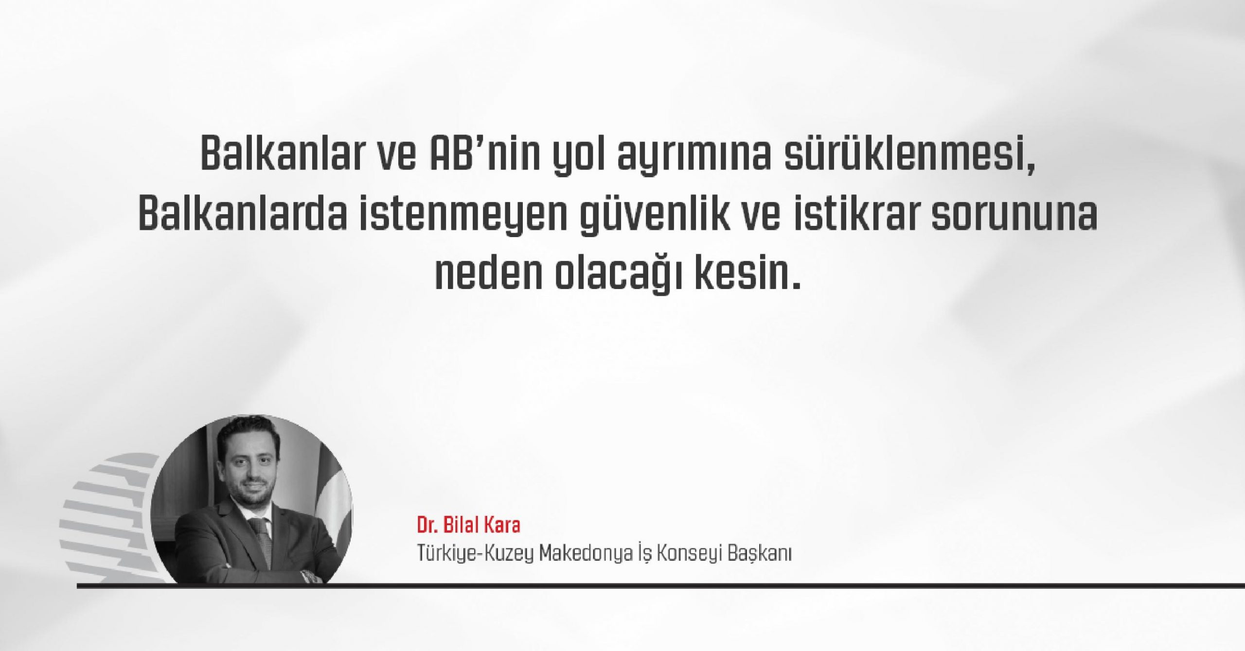 Pandemi Sürecinde Balkanlar-AB İlişkileri ve Sonrası