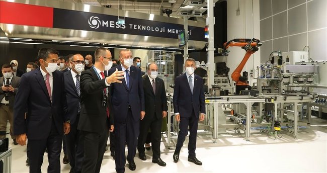 MESS Teknoloji Merkezi Açıldı