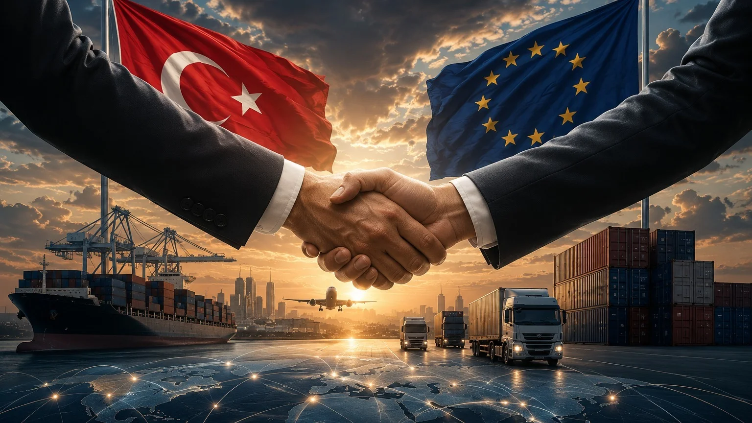 AVRUPA BİRLİĞİ, TÜRKİYE’NİN EN BÜYÜK TİCARET ORTAĞI KONUMUNU KORUYOR